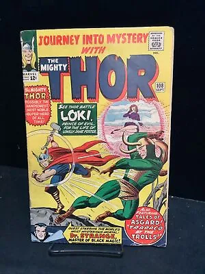 Buy Journey Into Mystery #108 (thor Vs Loki, Dr. Strange, Jack Kirby Classic) • 118.25£