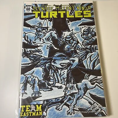 Buy TMNT RE 60 Teenage Mutant Ninja Turtles Team Eastman Variant • 16.05£