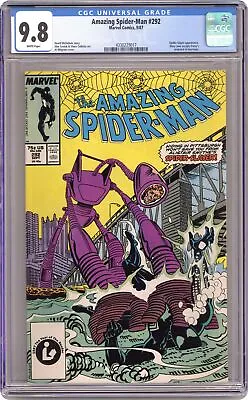 Buy Amazing Spider-Man #292 CGC 9.8 1987 4330229017 • 82.78£