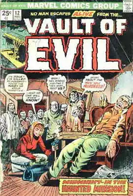 Buy Vault Of Evil #12 FN; Marvel | We Combine Shipping • 16.04£