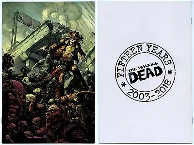 Buy The Walking Dead #1 15th Anniversary Virgin Variant 1st Appearance Rick & Shane • 5.99£