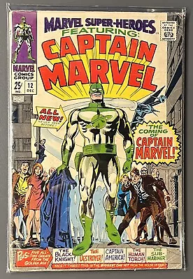 Buy Marvel Super Heroes Presents #12 FIRST Appearance Of CAPTAIN MARVEL 🔑💎 • 39.13£