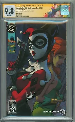 Buy Harley Quinn Special # 1 - CGC 9.8 SS Signed By Stanley “Artgerm” Lau Signature • 159.90£