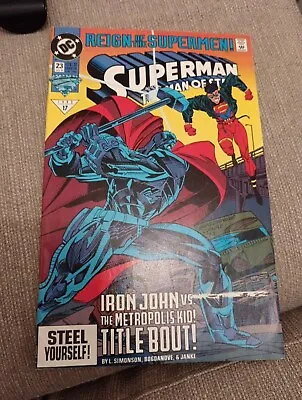 Buy Superman #17 Comic DC Comics Reign Of The Supermen 1993. • 1.50£