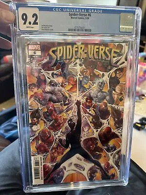 Buy SPIDER-VERSE #6 | Tons Of 1ST APPEARANCES SPIDER-MAN | CGC 9.2 Marvel Comics NM- • 94.83£