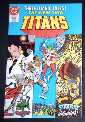 Buy The New Teen Titans #22 DC Comics Marv Wolfman VF/NM • 2.99£
