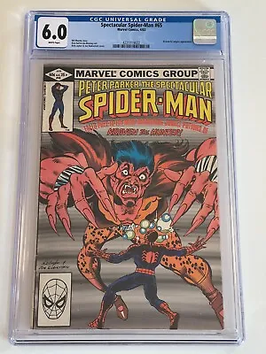 Buy Spectacular Spider-Man #65 CGC Graded 6.0 White Pages | Kraven The Hunter Cover! • 27.98£
