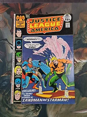 Buy JUSTICE LEAGUE OF AMERICA #94 1971 Neal Adams Batman Deadman Aquaman Starman • 31.62£