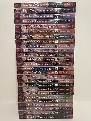 Buy Komi Can't Communicate Manga Volumes 1-26 Brand New English Viz Media • 186.50£