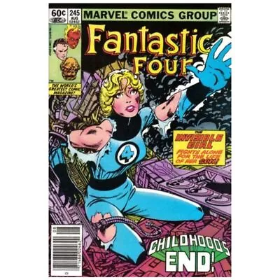 Buy Fantastic Four (1961 Series) #245 Newsstand In VF + Condition. Marvel Comics [o! • 7.52£