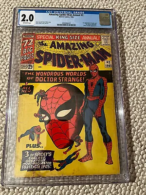 Buy Amazing Spider-Man Annual #2 CGC Graded 2.0 • 299.99£