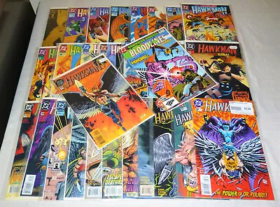 Buy Job Lot 30x DC Comics HAWKMAN No's 1 To 28 (1993) NM + Issue #0 & Annual 1 & 2 • 29.99£