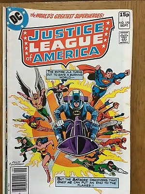 Buy Justice League Of America Issue 170 Sep 1979 - Free Post • 5£
