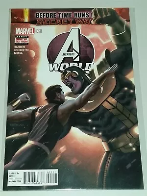 Buy Avengers World #21 Nm+ (9.6 Or Better) July 2015 Secret Wars Marvel Comics • 3.99£