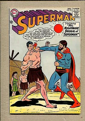 Buy Superman #171 - The Nightmare Ordeal Of Superman! - 1964 (Grade 6.5) WH • 15.99£