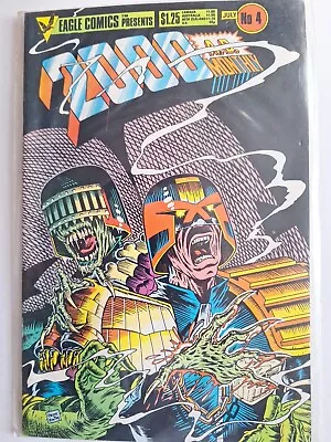 Buy Eagle Comics 2000AD Monthly V2 #4 Comic - Vfn+ Clean 01 July 1986 • 4.99£