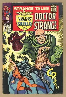 Buy Strange Tales 157 VG Dr Strange! Nick Fury! 1st Living Tribunal! 1967 Marvel 641 • 15.77£