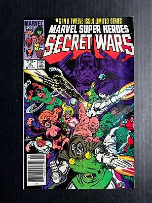 Buy MARVEL SUPER HEROES SECRET WARS #6 Oct 1984 Death Of Wasp Cameo Spider Woman • 19.99£