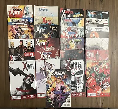Buy Lot Of 25 Marvel Amazing X-Men, Uncanny X-Men 2014-2017 • 47.79£