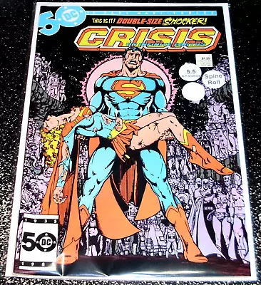 Buy Crisis On Infinite Earths 7 (5.5) 1985 DC Comics Death Of Supergirl (B) • 6.39£