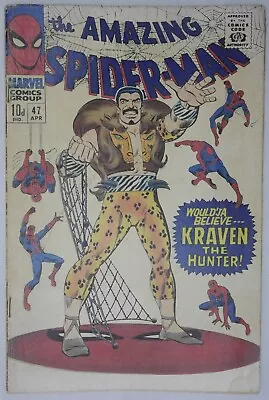 Buy Amazing Spider-Man #47 Marvel Comics (1966) • 54.95£