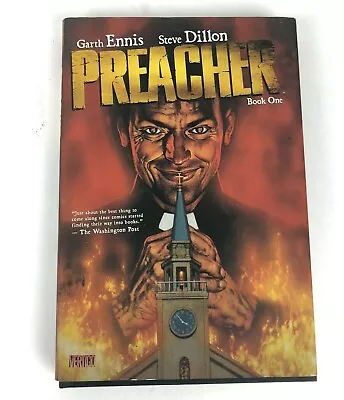 Buy PREACHER Vol 1 Deluxe Hardcover DC ENNIS/DILLON 2009 1st Print 1st Edition NM- • 8.60£