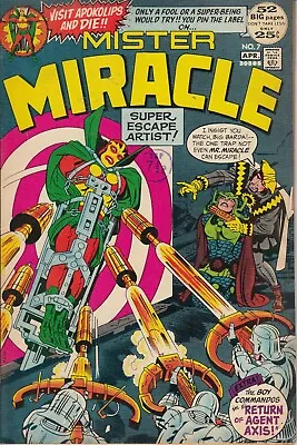 Buy Mister Miracle 7 - 1972 - Kirby -  Double-sized - Very Fine  REDUCED PRICE • 11.50£