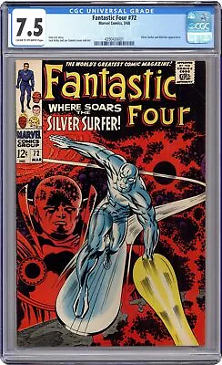 Buy Fantastic Four #72 CGC 7.5 1968 4390430001 • 231.86£