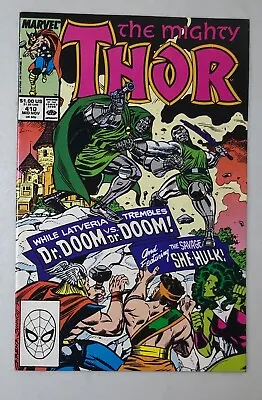 Buy Thor #410 Marvel Comics Bronze Age Mighty Norse God Hammer Avenger Vf/nm • 3.95£
