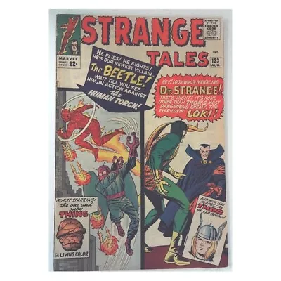 Buy Strange Tales (1951 Series) #123 In Fine + Condition. Marvel Comics [j% • 118.25£