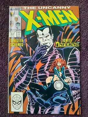 Buy Comics: Uncanny X Men 239 1988 1st Cover And Second Appearance Mr Sinister. • 30£