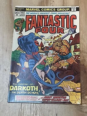 Buy Fantastic Four #142 Comic Book 1974 1st Desmond Pitt As Darkoth Marvel Comics • 19.77£