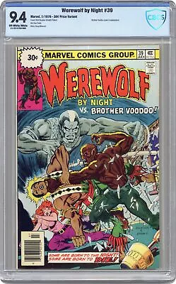 Buy Werewolf By Night 30 Cent Variant #39 CBCS 9.4 1976 21-2215763-068 • 332.06£