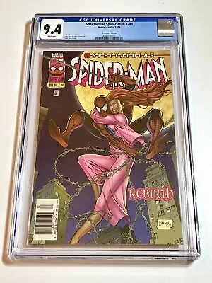Buy 1996 Spectacular Spider-man #241 1st Appearance Jack O'lantern Newsstand Cgc 9.4 • 39.58£