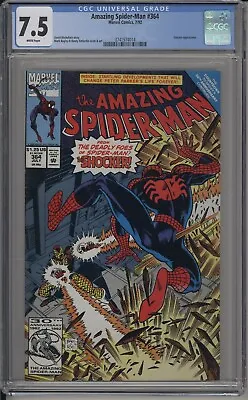 Buy Amazing Spider-man #364 - Cgc 7.5 - Shocker • 33.90£