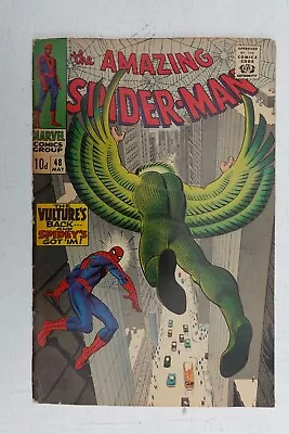 Buy Amazing Spider-man #48 May 1967 - 1st Vulture Silver Age • 20£