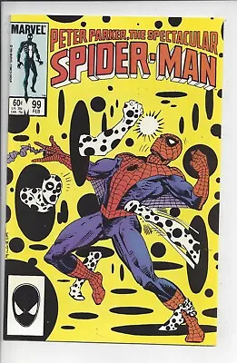 Buy Spectacular Spider-Man #99 NM (9.6) 1984 1st Cover Of The Spot • 23.99£