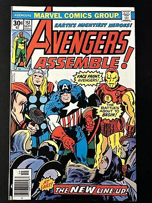 Buy Avengers #151 Marvel Vintage Old Bronze Age Comics 1st Print Fine *A1 • 11.85£