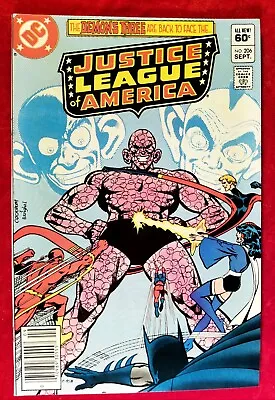 Buy 1982 Justice League Of America #206 NEWSSTAND NM Ghast Rath App Key STUNNING  • 46.45£