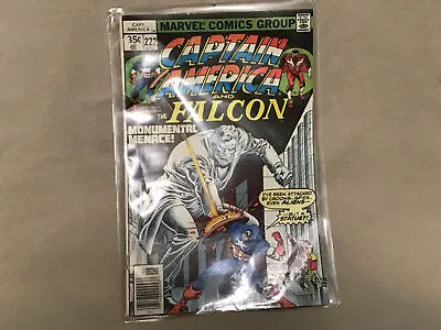 Buy Captain America And The Falcon #222 Marvel 1978 Fury, GREAT CONDITION!! • 14.78£