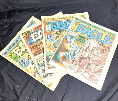 Buy Vintage Eagle Comic / Graphic Novel X 4 June 1984 Complete Month • 21.99£