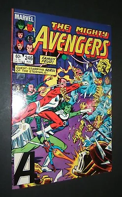 Buy 1984 The Mighty AVENGERS Vol. 1 #246 Marvel Comic Book • 13.64£