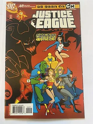 Buy JUSTICE LEAGUE UNLIMITED #40 Cartoon Network DC Comics 2008 NM • 6.95£