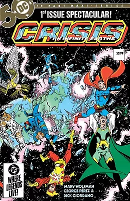 Buy Crisis On Infinite Earths #1 (of 12) Facsimile Edition (2024) Choice Of Covers • 4.74£
