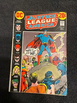 Buy Vintage Comic Book Justice League Of America #102 1972 DC LOW GRADE M1022 • 62.67£