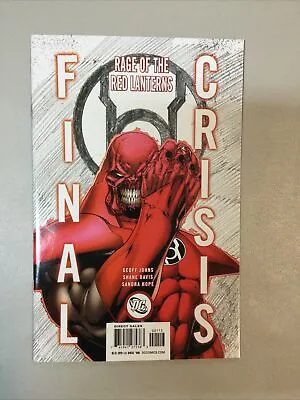 Buy Final Crisis Rage Of The Red Lanterns 1 DC Comics 3rd Print (RL04) HTF RARE • 95.10£