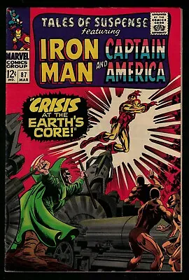 Buy Marvel Comics Tales Of Suspense 87 VFN 8.0 Captain America Iron Man 1967 • 46.99£