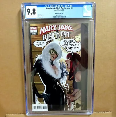 Buy MARY JANE & BLACK CAT BEYOND #1 HUGHES 1:50 VARIANT CGC Graded 9.8 2021 Comic • 110.33£
