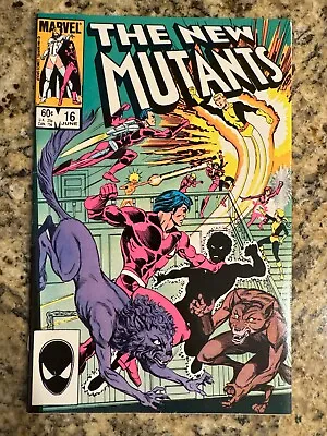 Buy New Mutants #16 Vf/nm 9.0 / 1st Thunderbird Ii Warpath / Marvel Comic • 7.90£