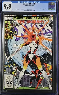 Buy Uncanny X-Men #164 CGC 9.8 NM/MT WP 1st App Binary 1982 Marvel Comics • 159.86£